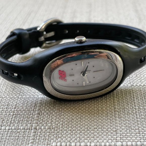 New Balance Women Watch Black Rubber Band Sport Analog Quartz Watch - Picture 7 of 11